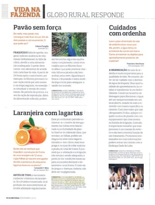 Globo Rural - Cartas de Leitores