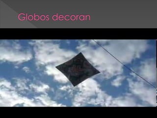 Globos arte y tradición navideña