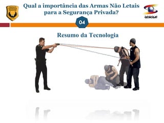 Qual a importância das Armas Não Letais
para a Segurança Privada?
Resumo da Tecnologia
 