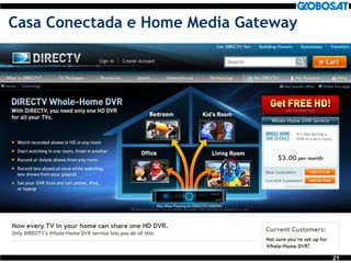 21
Casa Conectada e Home Media Gateway
 