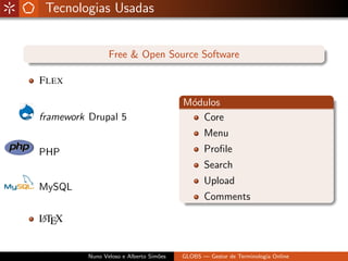 Globs - Gestão de Glossários