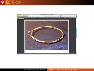 Globs - Gestão de Glossários