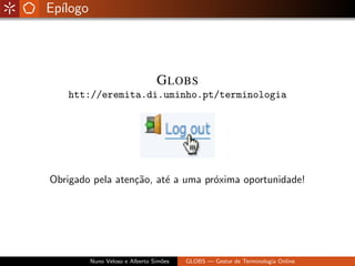 Globs - Gestão de Glossários