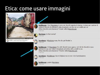 Etica: come usare immagini 
 