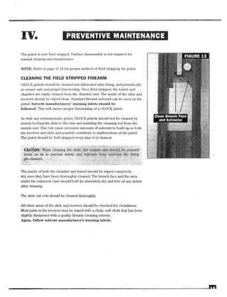 Drawing and Technical InformationGlock armorers 