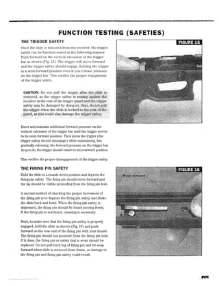 Drawing and Technical InformationGlock armorers 