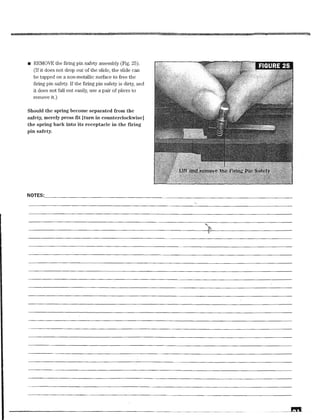 Drawing and Technical InformationGlock armorers 