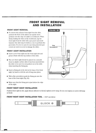 Drawing and Technical InformationGlock armorers 
