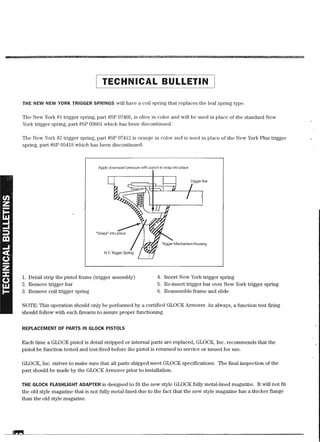 Drawing and Technical InformationGlock armorers 