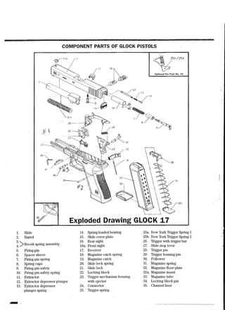 Drawing and Technical InformationGlock armorers 