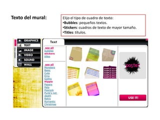 ¿Qué es cada cosa?Herramientas de diseño y edición: Wall: cambia el tapiz de fondo.