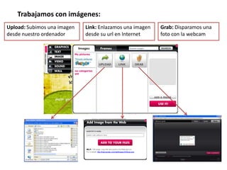 Image: subimos nuestras propias imágenes.
