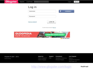 http://www.glogster.com/login

Eloy50 exp5

 