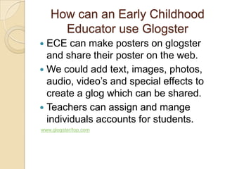 Glogster (history) | PPT