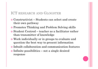 Glogster presentation | PDF