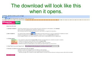 The download will look like this when it opens. 