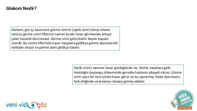 oküler hipertansiyon nedir