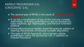 Crescentic Rpgn Glomerular disease | PPTX