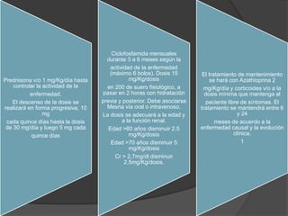 SíntomasAparece de forma brusca como síndromenefrítico agudo, con insuficiencia renal progresiva.Las formas leves la lesión glomerular puede remitir pero es muy frecuente que la lesión empeore en un par de semanas y acabe en oliguria intensa