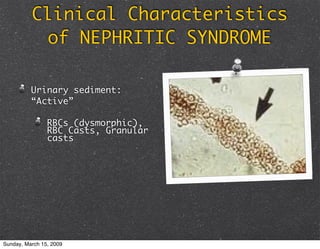 Glomerulonephritis