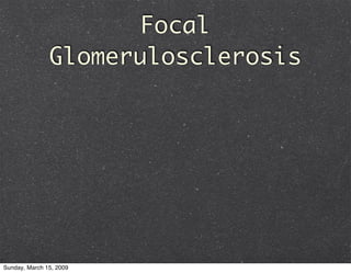 Glomerulonephritis