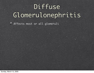 Glomerulonephritis