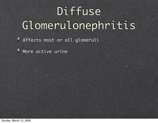 Glomerulonephritis