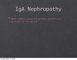 Glomerulonephritis