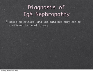Glomerulonephritis