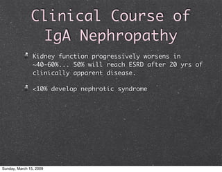 Glomerulonephritis