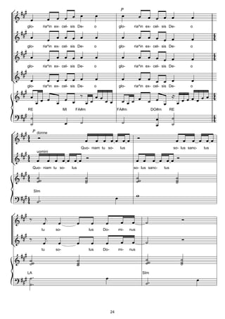 glo-       ria^in ex- cel- sis De-          o              glo-     ria^in ex- cel- sis De-          o




glo-       ria^in ex- cel- sis De-          o              glo-     ria^in ex- cel- sis De-          o




glo-       ria^in ex- cel- sis De-          o              glo-     ria^in ex- cel- sis De-          o




glo-       ria^in ex- cel- sis De-          o              glo-     ria^in ex- cel- sis De-          o




RE                      MI     FA#m                        FA#m               DO#m         RE




       donne



                                   Quo- niam tu so-         lus                             so- lus sanc-   tus
       uomini



     Quo- niam tu so-        lus                                    so- lus sanc-    tus




     SIm




           tu     so-                 lus       Do-        mi-    nus




           tu     so-                 lus       Do-        mi-    nus




LA                                                                      SIm




                                                      24
 