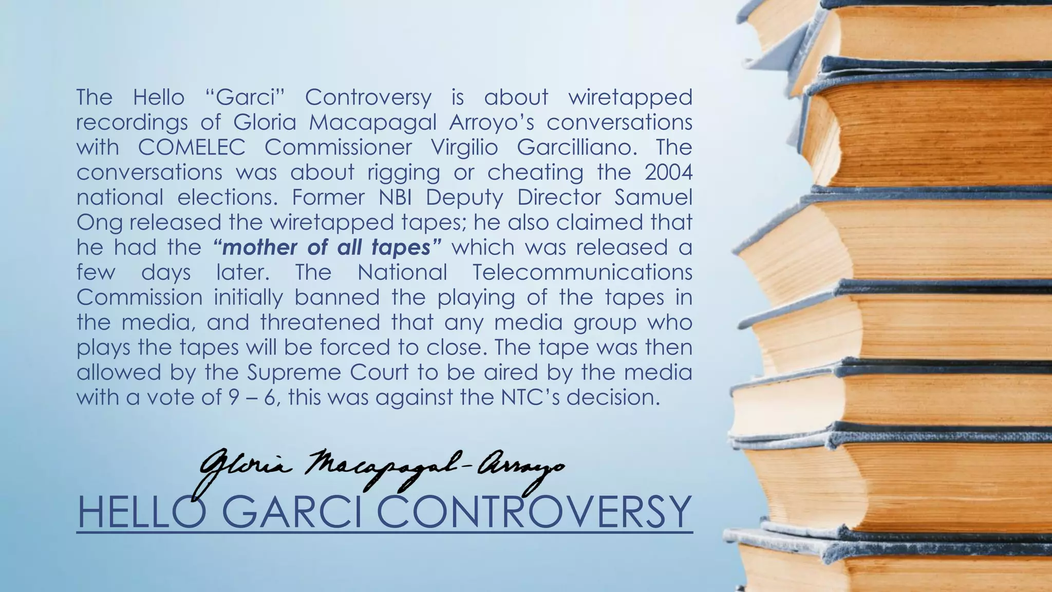 Gloria Macapagal-Arroyo -- Issues/Controversies | PDF