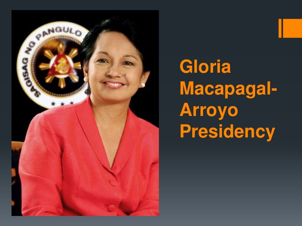 Gloria Macapagal Arroyo Precidency