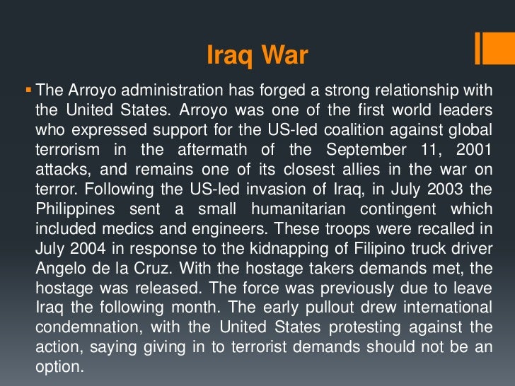 Arroyo Administration Programs