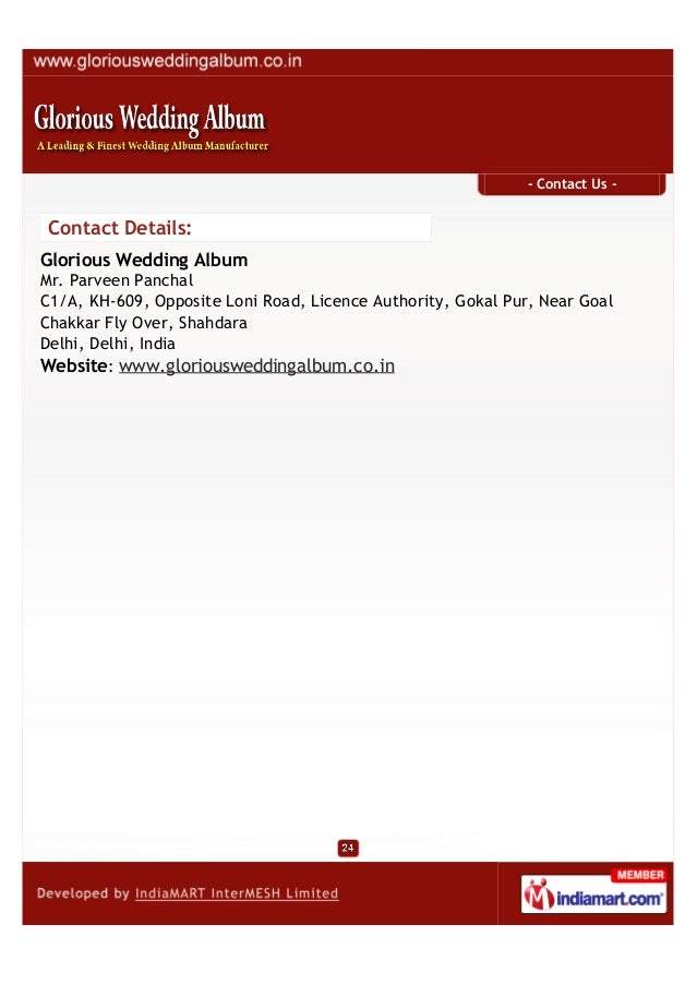 Glorious Wedding Album Delhi Wedding Albums Photo Books