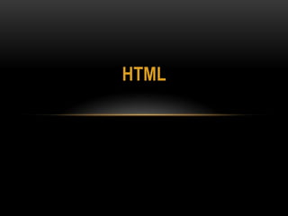 HTML