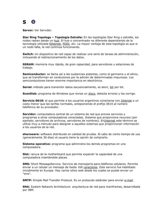 GLOSARIO DE TERMINOS EN INGLES