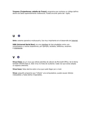 GLOSARIO DE TERMINOS EN INGLES