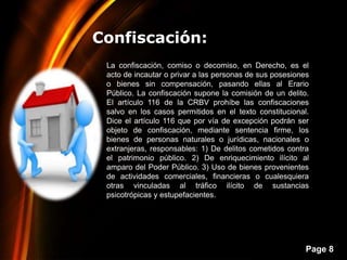 Glosario de Términos de Derecho Penal | PPSX