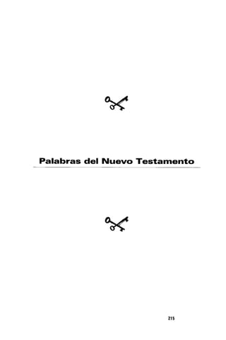 Palabras del Nuevo Testamento
215
 
