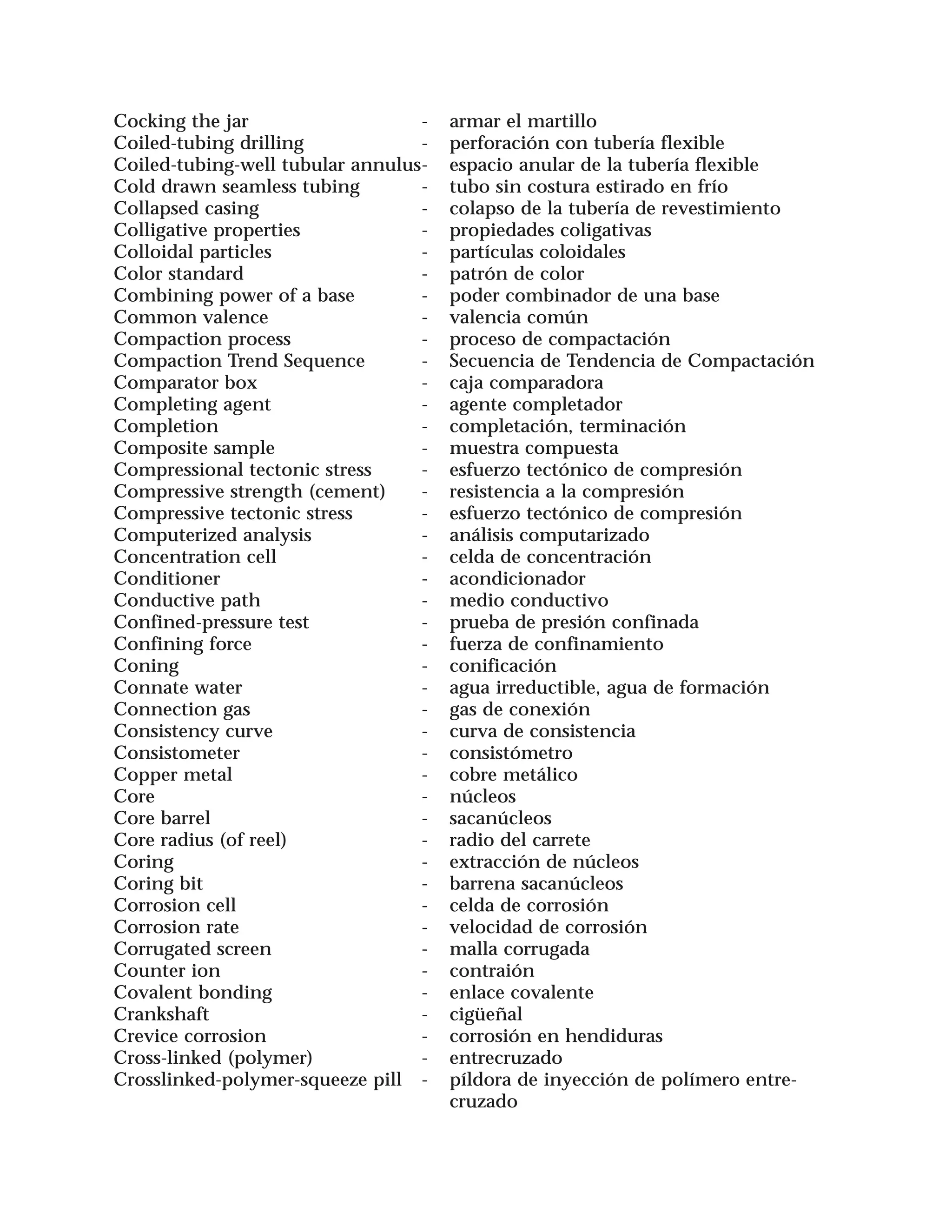Glosario ingles español | PDF