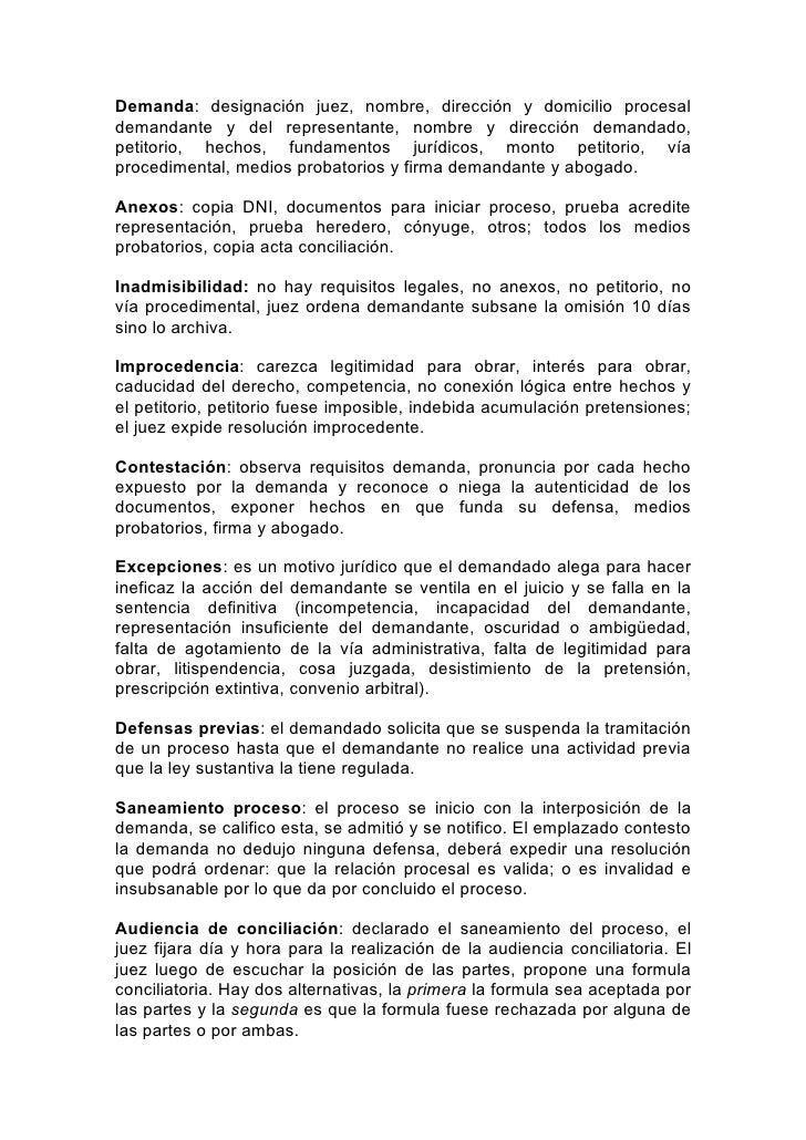 Glosario jurídico civil