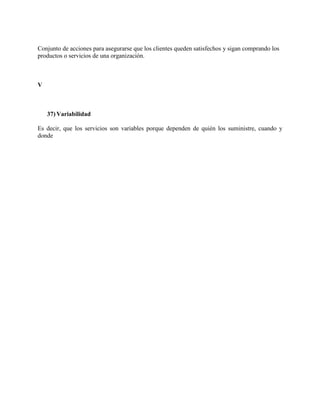 Glosario Administracion de Servicios