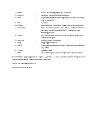 Glosarium[1] | PDF