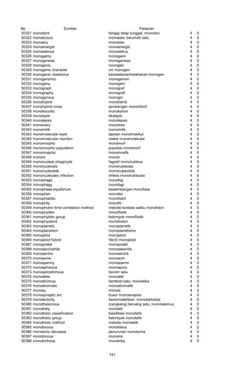 Glosarium istilah asing   indonesia
