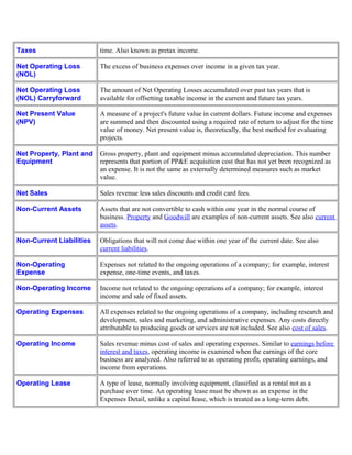 Glossary | DOC