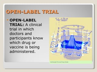 Glossary Of Clinical Trials Terms | PPT