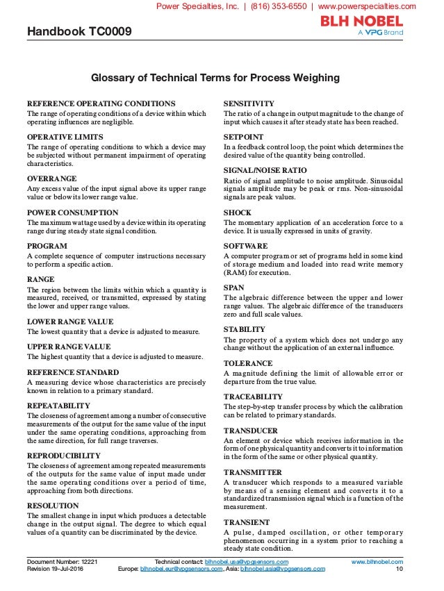 Explanations Of Technical Terms. – RBWPPQ