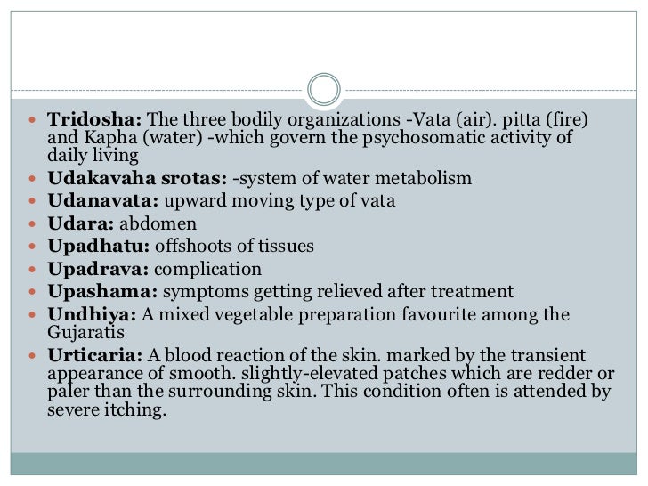 Glossary of ayurvedic terms ayurveda kerala ayurvedic medicine ay…