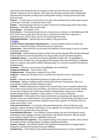 Glossary of medical terms | PDF